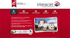 Desktop Screenshot of pflege-sternkopf.de